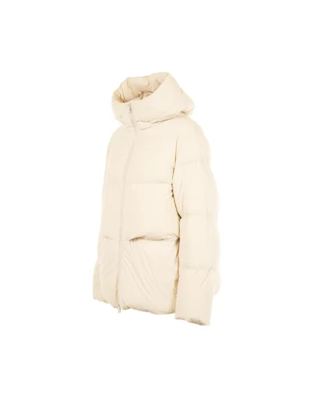 Kurtka Woolrich Cloud Madison milky cream beżowa