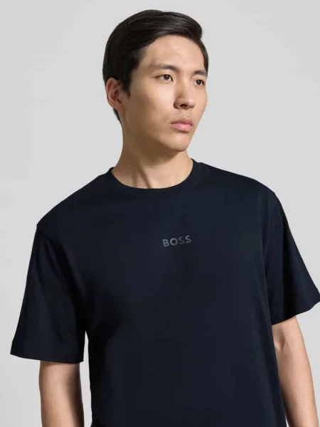BOSS T-Shirt Tee 10 granatowy