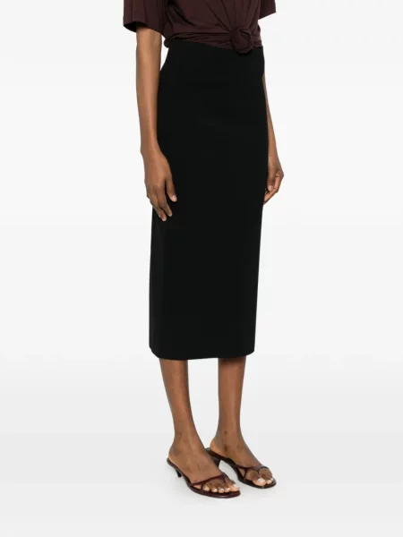 Fustă midi Alpha Studio negru