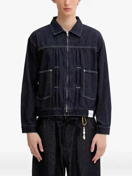 Дънково яке Neighborhood синьо