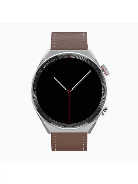 Óra Watchmark Maverick srebrny/brązowy. Méret: OS barna