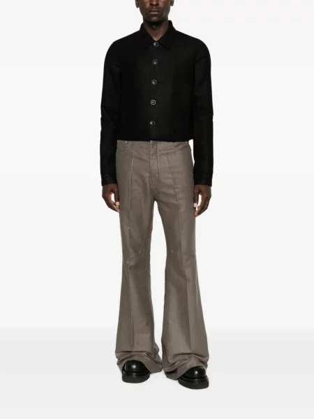 Decupat geacă Rick Owens negru