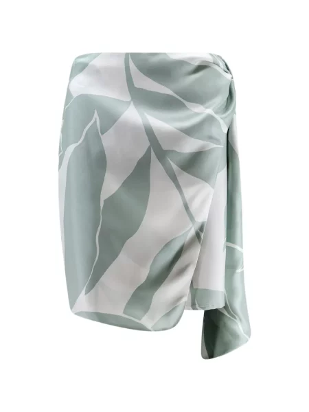 Fustă Max Mara cu model floral cu imagine verde