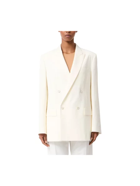 Marynarka Mm6 Maison Margiela wełniana biała