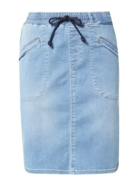 LTB Fustă DELLA denim albastru