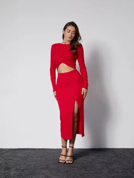 Вечернее платье Artmon красное