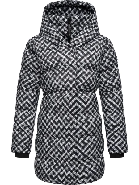 Ragwear Funkcionális kabátok Niara szürke / fekete fehér