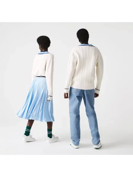 Свитер Lacoste белый