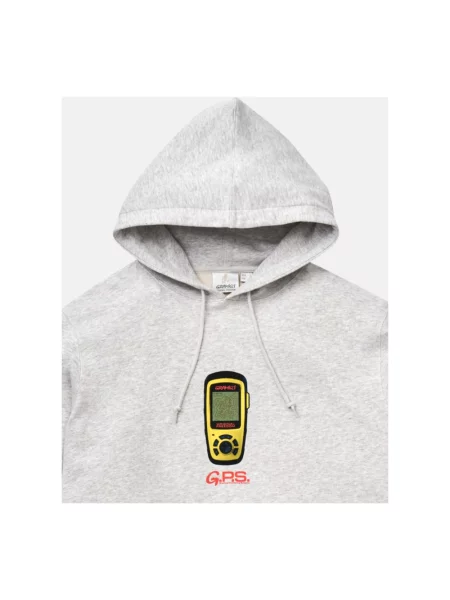 Bluza z kapturem Gramicci z kapturem szara