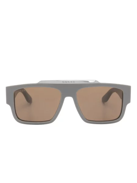 Ochelari de soare pătrați Gucci Eyewear gri