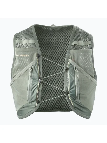 Salomon Active Skin 12 No Flasks жилетка за бягане лавров венец/подложка за лилии/алое пране зелено