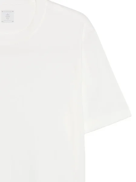 Tricou Eleventy scurt alb