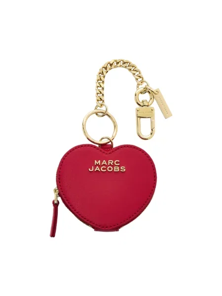 Zawieszka Marc Jacobs skórzana czerwona