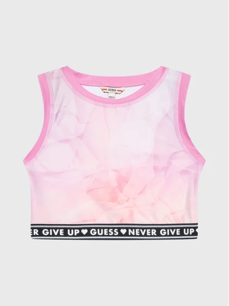Dětské top Guess růžový