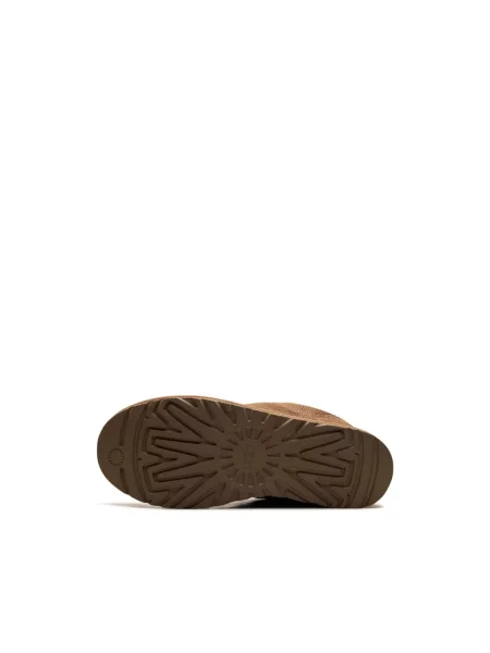 Sneakersy Ugg skórzane brązowe
