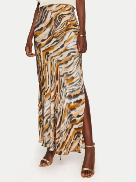 TWINSET Fustă maxi Colorat Straight Fit