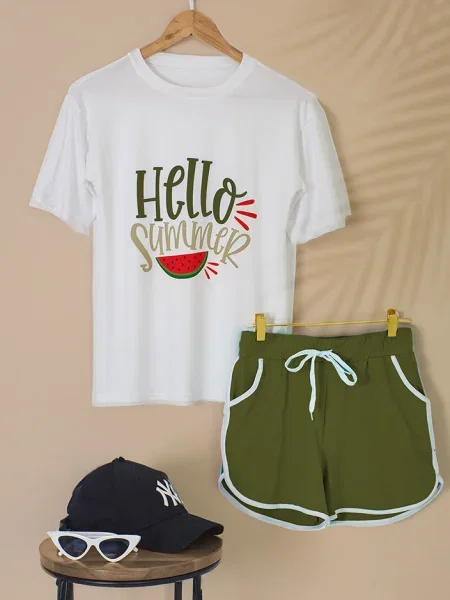 Анцуг Resti бяло