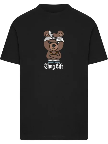 Mister Tee Póló Bandana Bear Sketch vegyes színek fekete