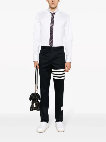 Chinos kelnes Thom Browne mėlyna