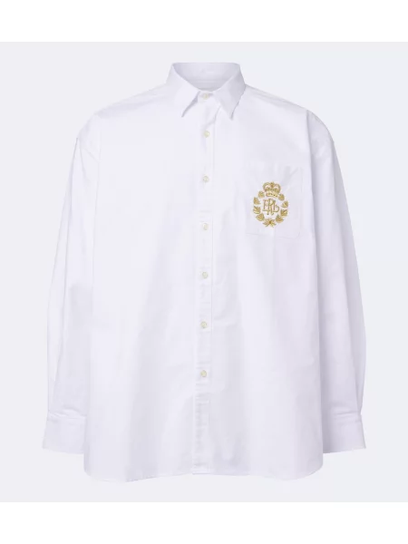 Cămașă Erl cu broderie alb