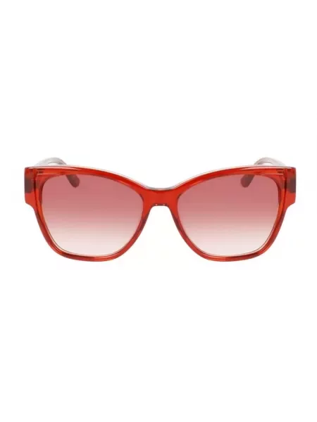 Okulary przeciwsłoneczne Karl Lagerfeld pomarańczowe