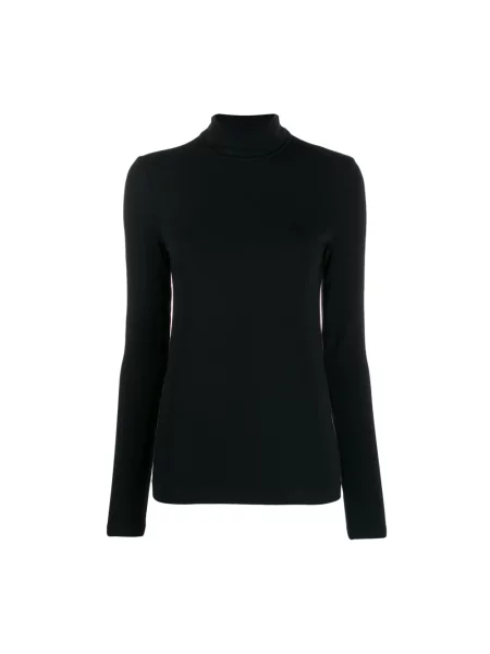 Sweter z golfem Wolford do golfa czarny