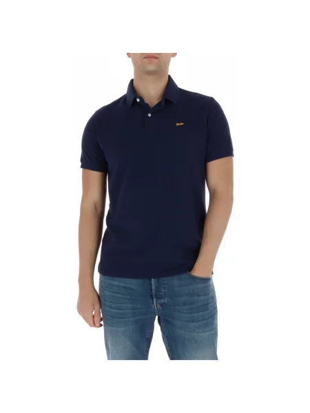 Tricou polo Superdry clasic albastru