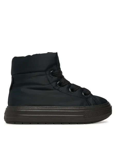 CONVERSE Šnurovacie čižmy čierna