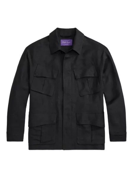 Košulja-sako Ralph Lauren Purple Label crna