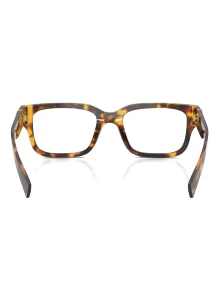 Ochelari de soare pătrați Miu Miu Eyewear cu autograf maro