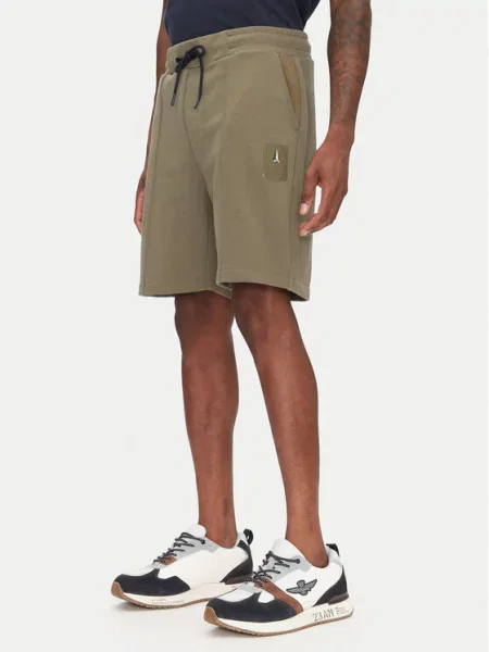 Aeronautica Militare Sportovní kraťasy khaki