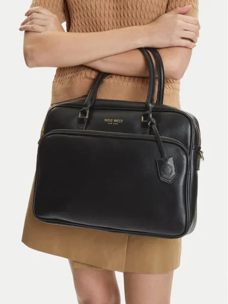 Taška na notebook Nine West černá