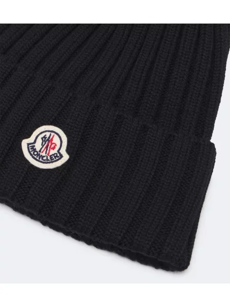 Căciulă Moncler de lână negru