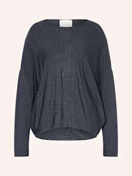 Juvia Tričko S Dlouhým Rukávem Faiza tmavě modrá