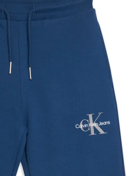 Teplákové kalhoty Calvin Klein Jeans modré