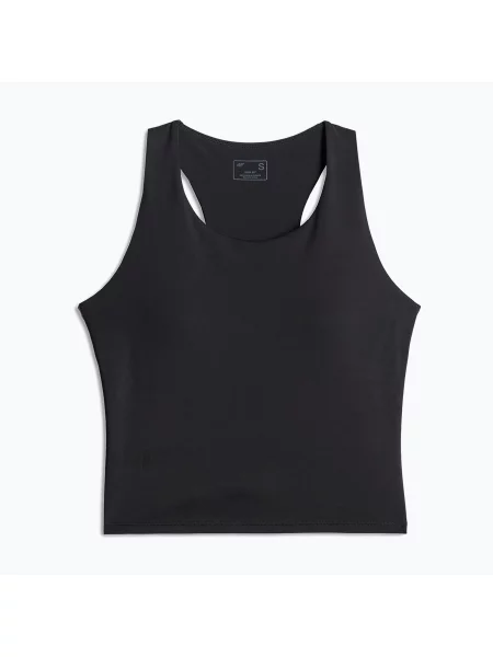 Tricou de antrenament pentru femei 4F Multiactive FNK deep black negru