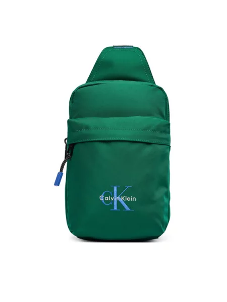 Calvin Klein Torbica za okrog pasu Bold Sling zelena