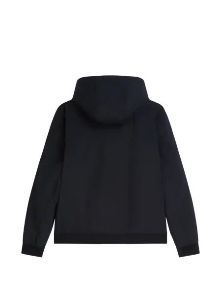 Geacă Scotch & Soda cu glugă albastru