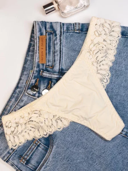 ISSA Plus Труси Текстиль бежевий