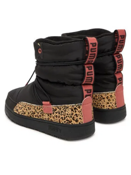 Puma Sniego batai Snowbae Wns Animal Flair 01 juoda