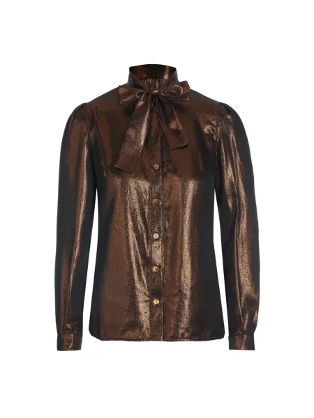 Koszula Dolce And Gabbana brązowa