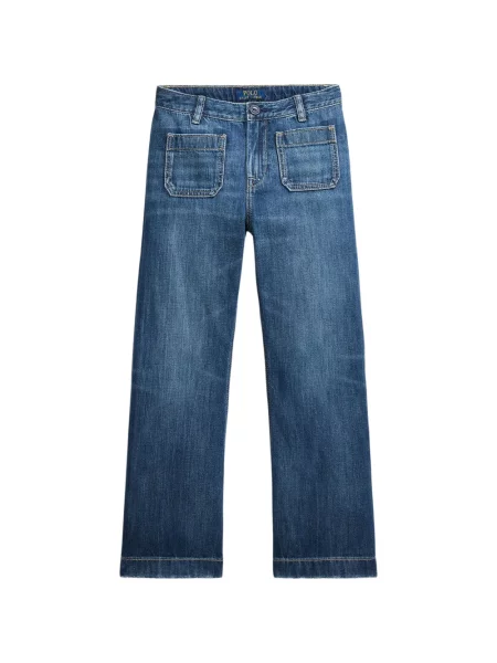 Jeansy dziecięce Polo Ralph Lauren niebieskie