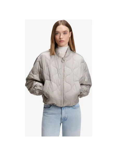 Kurtka HUGO Padded Bomber XS szara