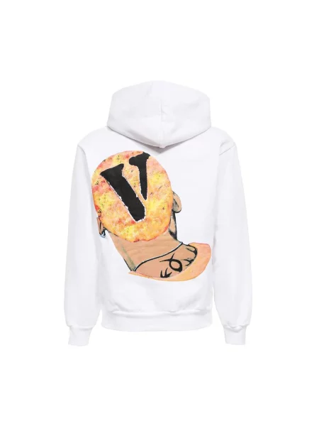 Bluza Vlone z nadrukiem biała