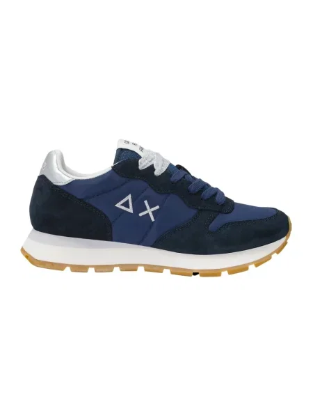 Sneakersy Sun68 casual niebieskie