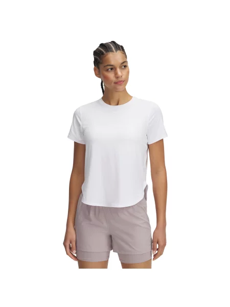 Póló Under Armour Launch Elite Shortsleeve White XL fehér