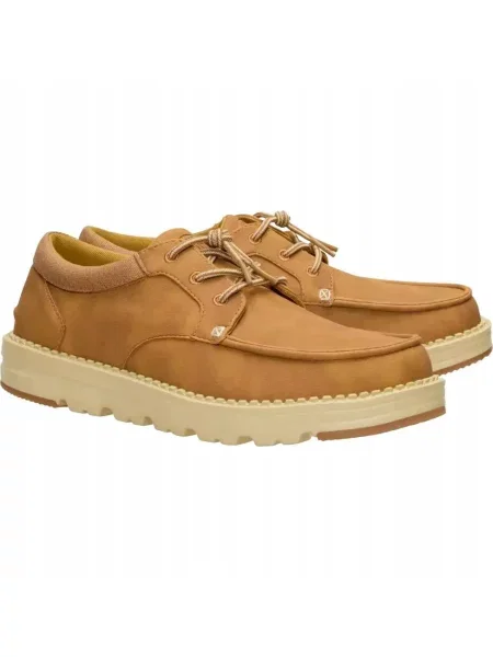 HeyDude Mokasyny Flint Moc Classic beżowe