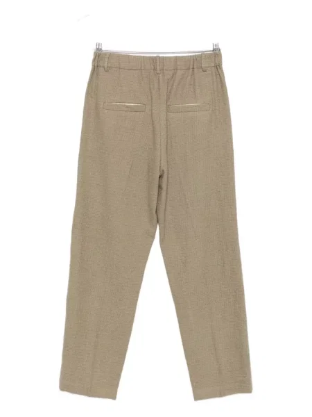 Pantaloni Alysi de lână verde