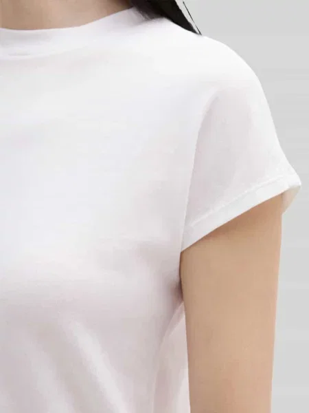 Męski t-shirt o kroju regular fit z czystej bawełny Marc O'polo biała