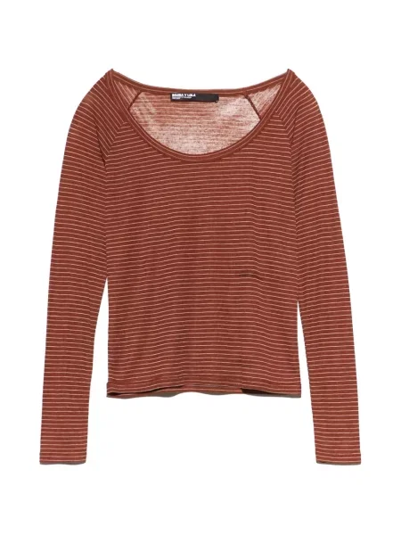 Tricou Bimba Y Lola de in cu dungi maro